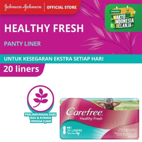 Foto Produk Carefree Healthy Fresh 20's dari Johnson & Johnson