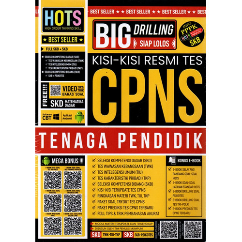 Jual Big Drilling Siap Lolos Kisi2 Resmi Tes Cpns Tenaga Pendidik Jakarta Timur Gramedia Official Store Tokopedia