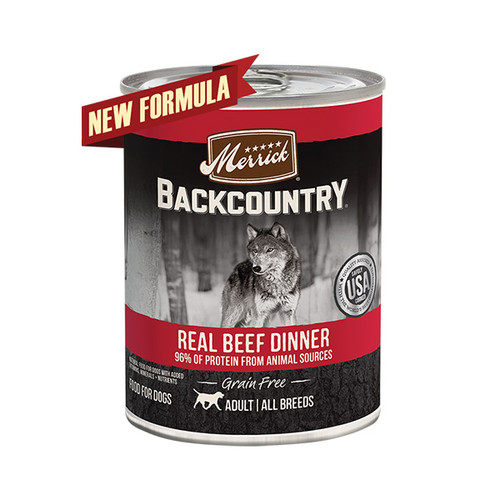 Foto Produk merrick backcountry 360 gr dog real beef dari F.J. Pet Shop