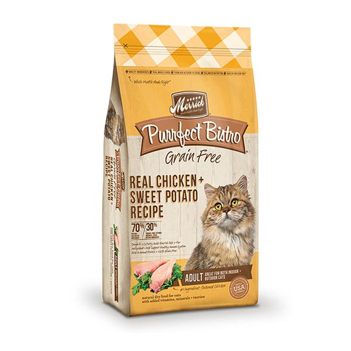 Foto Produk merrick purrfect bistro 1.8 kg cat real chicken sweet potato recipe dari F.J. Pet Shop