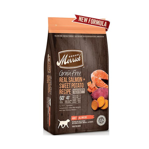 Foto Produk merrick grain free 1.8 kg dog real salmon and sweet potato recipe dari F.J. Pet Shop