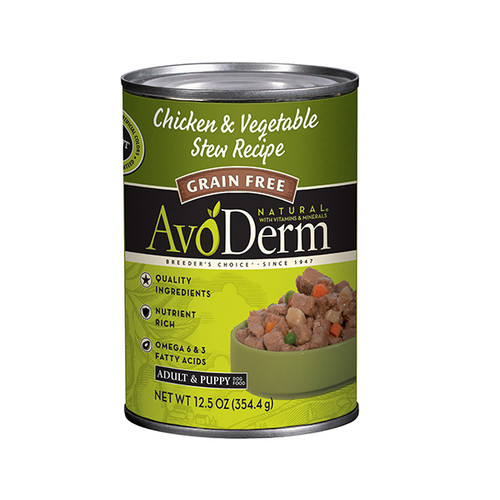 Foto Produk avoderm 354 gr dog chicken and vegetable stew recipe dari F.J. Pet Shop