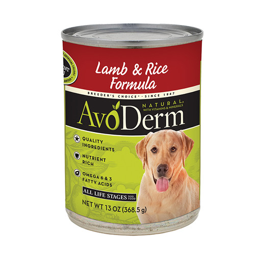 Foto Produk avoderm 368.5 gr dog lamb and rice recipe dari F.J. Pet Shop