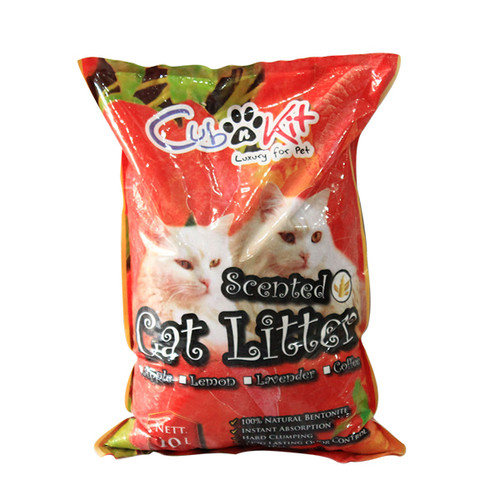 Foto Produk cubnkit 10 L lavender cat litter pasir kucing dari F.J. Pet Shop