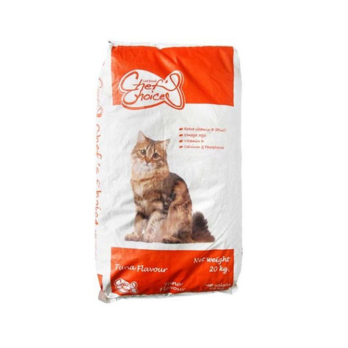 Foto Produk chefs choice 20 kg cat tuna dari F.J. Pet Shop