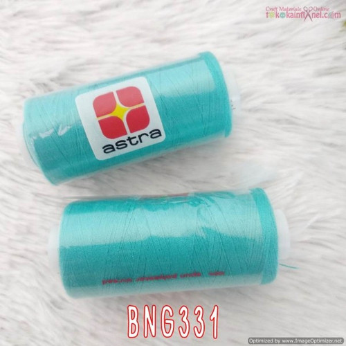 Foto Produk Benang Jahit Astra Warna Biru Tosca - BNG331 K218 dari Toko Kain Flanel dot com