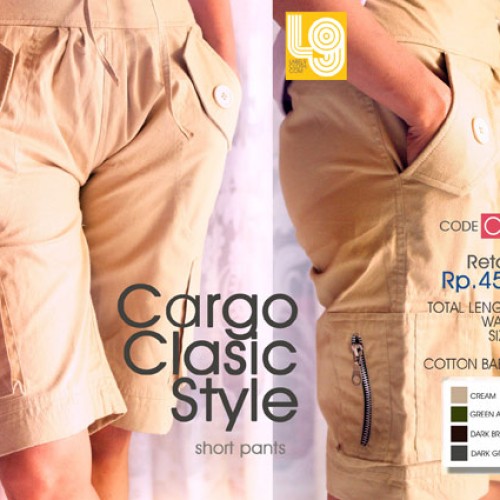 Foto Produk Celana Cargo, warana coklat muda dari LABEL9 CLOTH