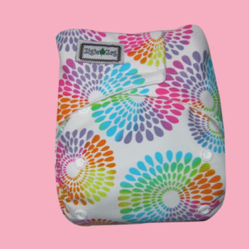 Foto Produk Ziggie Zag JUMBO Cloth Diaper - Fireworks dari CHRISTALIS Shop