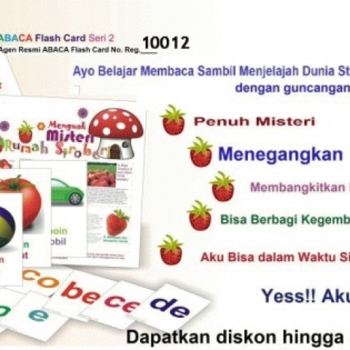 Foto Produk ABACA Flash Card Seri 2 dari CHRISTALIS Shop