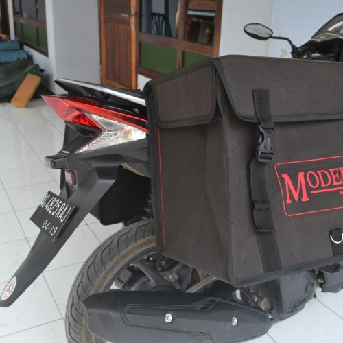 Foto Produk Jual tas motor tas kurir tas obrok kanvas super kuat dari SuryaGuna