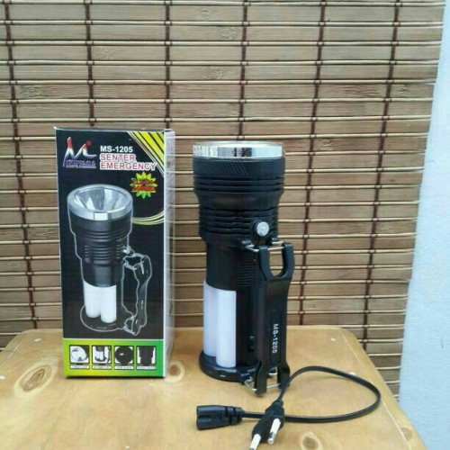 Foto Produk Senter Lampu Emergency Mitsuyama MS-1205 + Powerbank 1000mAH dari najwan shop