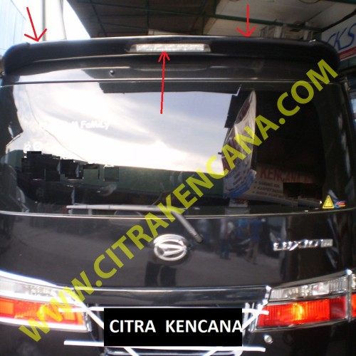 Foto Produk SPOILER BELAKANG DAIHATSU LUXIO dari CITRA KENCANA