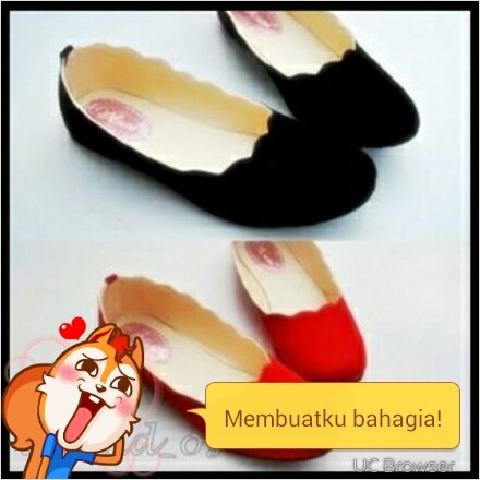 Foto Produk flatshoes gelombang suede dari Denuza's Store