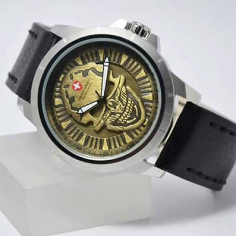 Foto Produk JAM TANGAN SWISS ARMY 3010(TENGKORAK) SILVER *ORIGINAL* dari waw03