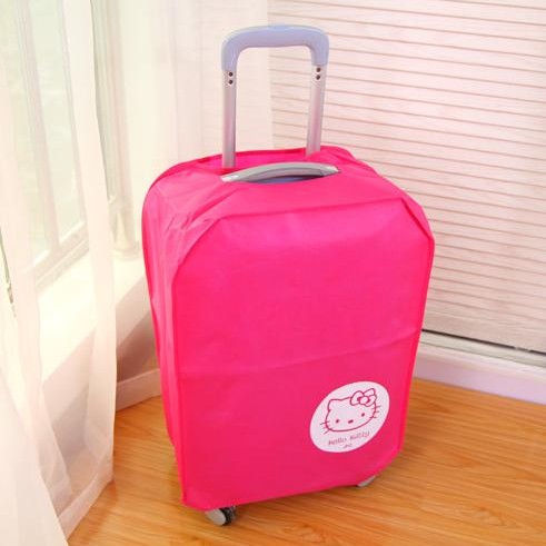 Foto Produk Cover / Pelindung Koper Kain Kanvas Motif Hello Kitty (28 Inci) dari Dunia Jasmine