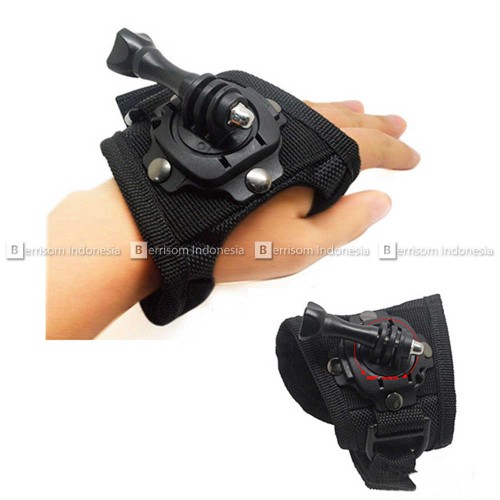 Foto Produk Action Cam 360 Glove Hand Strap for SJCAM / GoPro Series dari Berrisom Indonesia