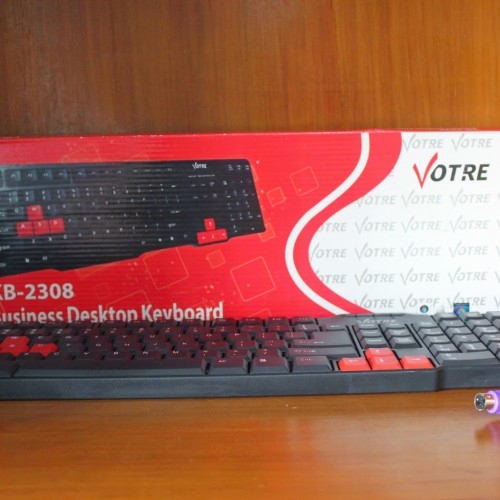 Foto Produk Keyboard PS2 Votre Gratis Mouse USB dari Jeni Jaya Elektronik