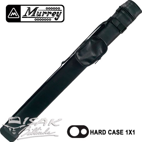 Foto Produk Murrey Cue Case 1B1S - Hard - Tas Stick Billiard Tabung Oval dari ISAK Billiard Sport Co.
