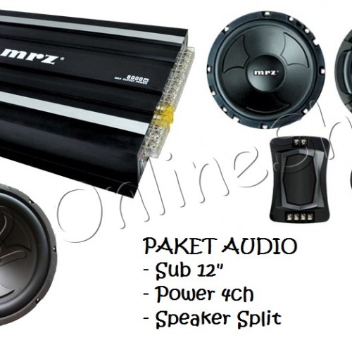 Jual Paket Audio Murah Car Audio Paket Murah Subwoofer Power Speaker Jakarta Pusat O2 Onlineshop Tokopedia
