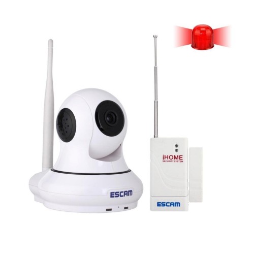 Foto Produk ESCAM Patron QF500 Wireless IP Camera CCTV for Android and iOS 1/4 Inc dari Kaylani's