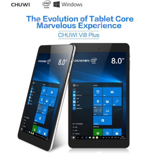 Foto Produk Chuwi VI8 Plus Dual OS Windows 10+Android 5.1 Type-C 2GB 32GB 8 Inch dari imas shop nusantara