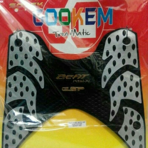 Foto Produk KARPET MOTOR BEAT POP FI EADLING STOP WARNA SILVER dari Xtreme shop