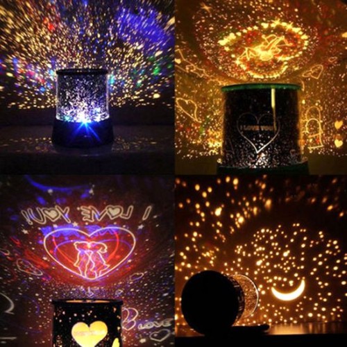 Foto Produk Lampu Tidur Proyektor Star Master LED Bulan Bintang Love Ocean dari Ar rohman herbal