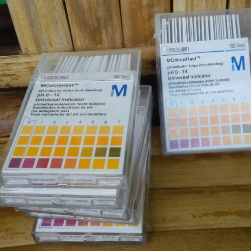 Foto Produk kertas ph merck | ph paper mcolorphast 0-14 ori german dari promo diskon bandung
