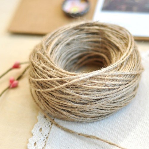 Foto Produk Tali rami / tali goni / hemp rope / Jute Rope dari laris shops