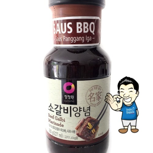 Foto Produk Daesang (Chung Jung One) Beef BBQ Sauce Marinade/ Saus bumbu BBQ- 280g - Galbi dari IndoFresco