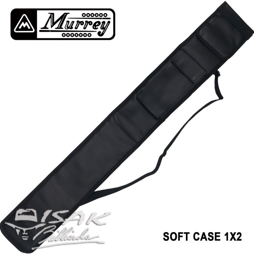 Foto Produk Murrey Cue Case 1B2S - Soft Vinyl - Tas Stik Biliar Billiard Stick dari ISAK Billiard Sport Co.