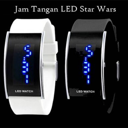 Foto Produk JAM tangan LED Digital Star Wars Non Box dari yughaShop