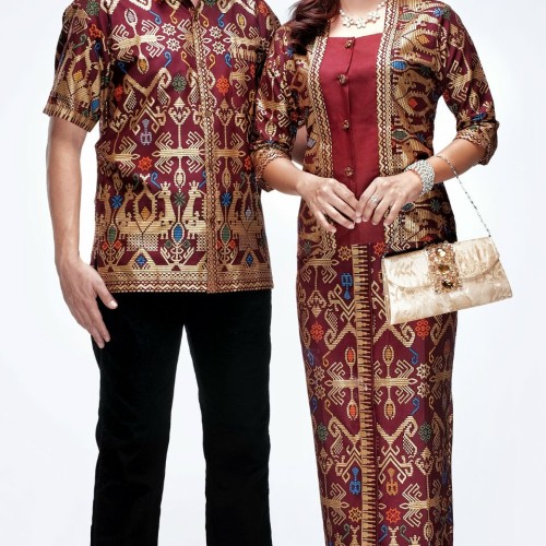 Foto Produk batik sarimbit/ batik couple prada /batik pasangan kode narita dari anitaolshop