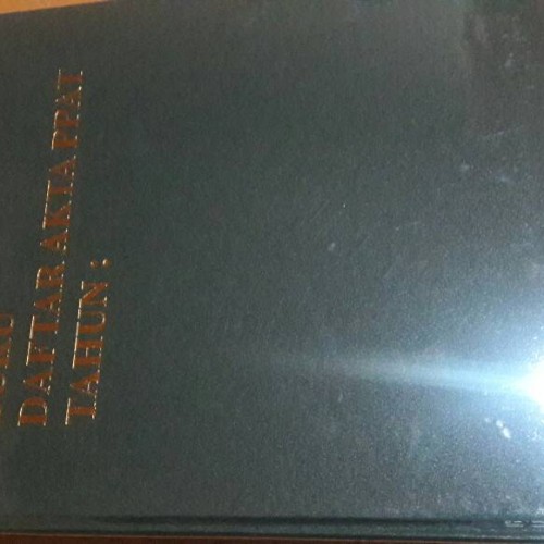 Foto Produk Buku Daftar Akta PPAT dari Notaris&PPAT
