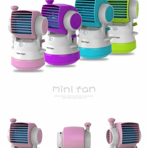 Foto Produk Ac duduk Mini ROBOT - Water Spray The MINI Fashion FAN dari khalisah grosir