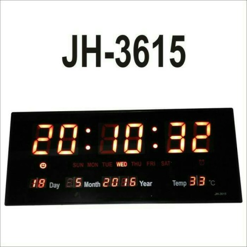 Foto Produk JAM DIGITAL MEJA & DINDING/JM MEJA& DINDING JH _ 3615 dari Ammar Colletion