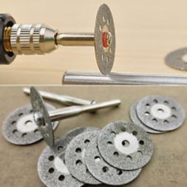Foto Produk Diamond Cutting Wheel Mata Potong Diamond Mini Grinder Batu Logam dari Rumah Baju Kita
