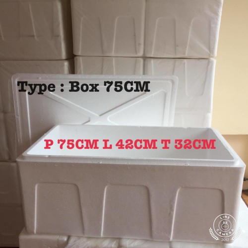 Foto Produk Styrofoam box besar AG 75CM /kotak gabus /box frozen food dari IvanPlastik