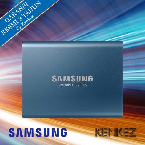 Foto Produk Samsung Portable SSD T5 500GB - Biru dari Kenkez-com