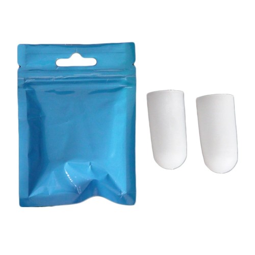 Foto Produk 2 pcs SiliconeGel Tube Bandage Finger Protectors Foot Feet Pain Relief dari Toko-Ben