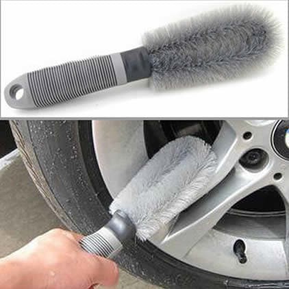 Foto Produk Sikat Velg Pembersih Pelek Ban Roda Mobil Motor Tire Wheel Velg Brush dari GadgetinBro