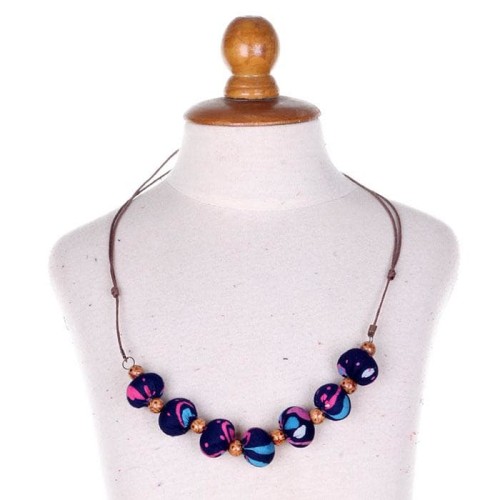 Foto Produk (Termurah) Kalung Batik I Kalung Etnik I Kalung Batik Etnik Handmade dari Jogja Batik