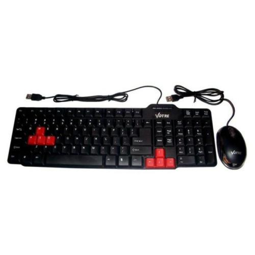 Foto Produk MURAH KEYBOARD + MOUSE USB VOTRE dari Jeni Jaya Elektronik
