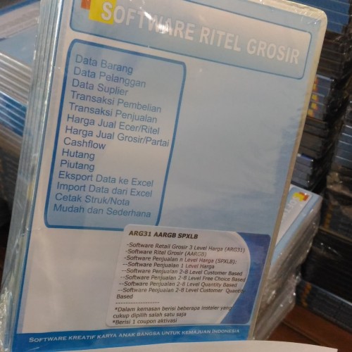 Foto Produk Software Penjualan (1,2,3,4,5,6,7,8) Level Free Choice Based SPXLB Ori dari Indoaplikasi Indoprogram