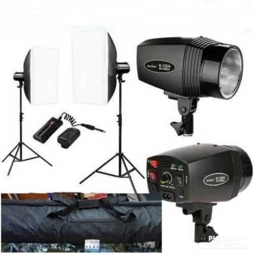 Foto Produk Paket Lampu studio Godox K150 dari zona camera