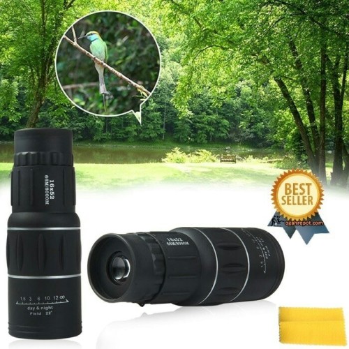 Foto Produk Bushnell Teropong 16 x52 ( 66m /8000m ) Fokus & Zoom dari evencio shop