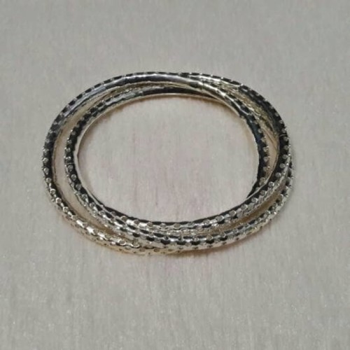 Foto Produk Set Gelang Perak Motif Bulat-Bulat Kecil (Isi 3) Limited dari Perkakas Anda