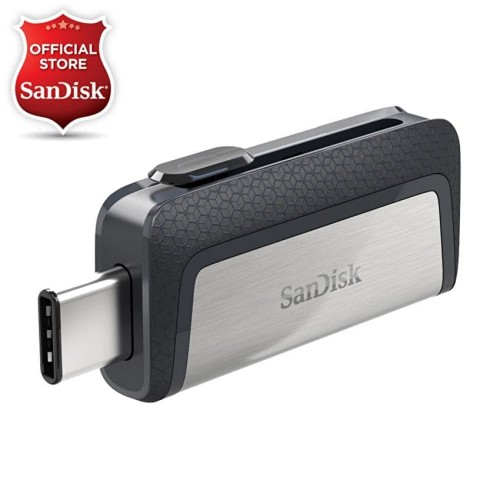 Foto Produk Sandisk OTG 128GB USB Type-C USB 3.1 Ultra Dual Drive dari SanDisk Official