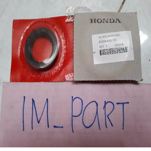 Foto Produk Oil Seal 29 X 44 X 7 Nok Sil Roda Belakang Beat Fi 91204-K50-T01 dari IM-PART (HONDA)