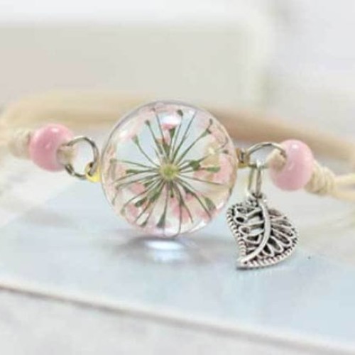 Foto Produk GELANG KOREA WANITA TALI BUNGA DANDELION / COUPLE GIFT dari All the Things I Need